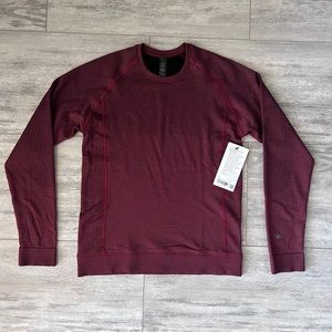 Lululemon Engineered Warmth Long Sleeve Crew Merino Wool Men's Size Medium